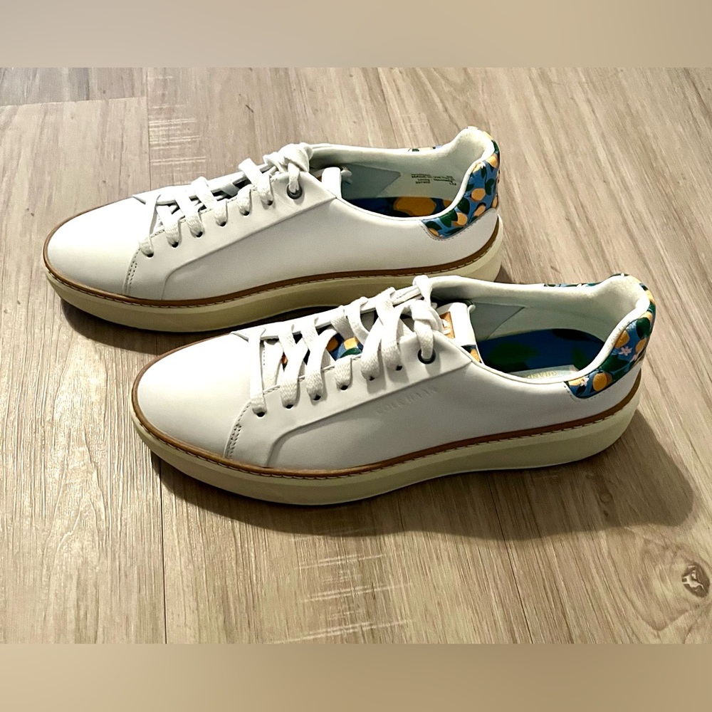 NWOT Cole Haan GrandSeries Topspin GrandPro W26668 White Lemon - Women’s 9B